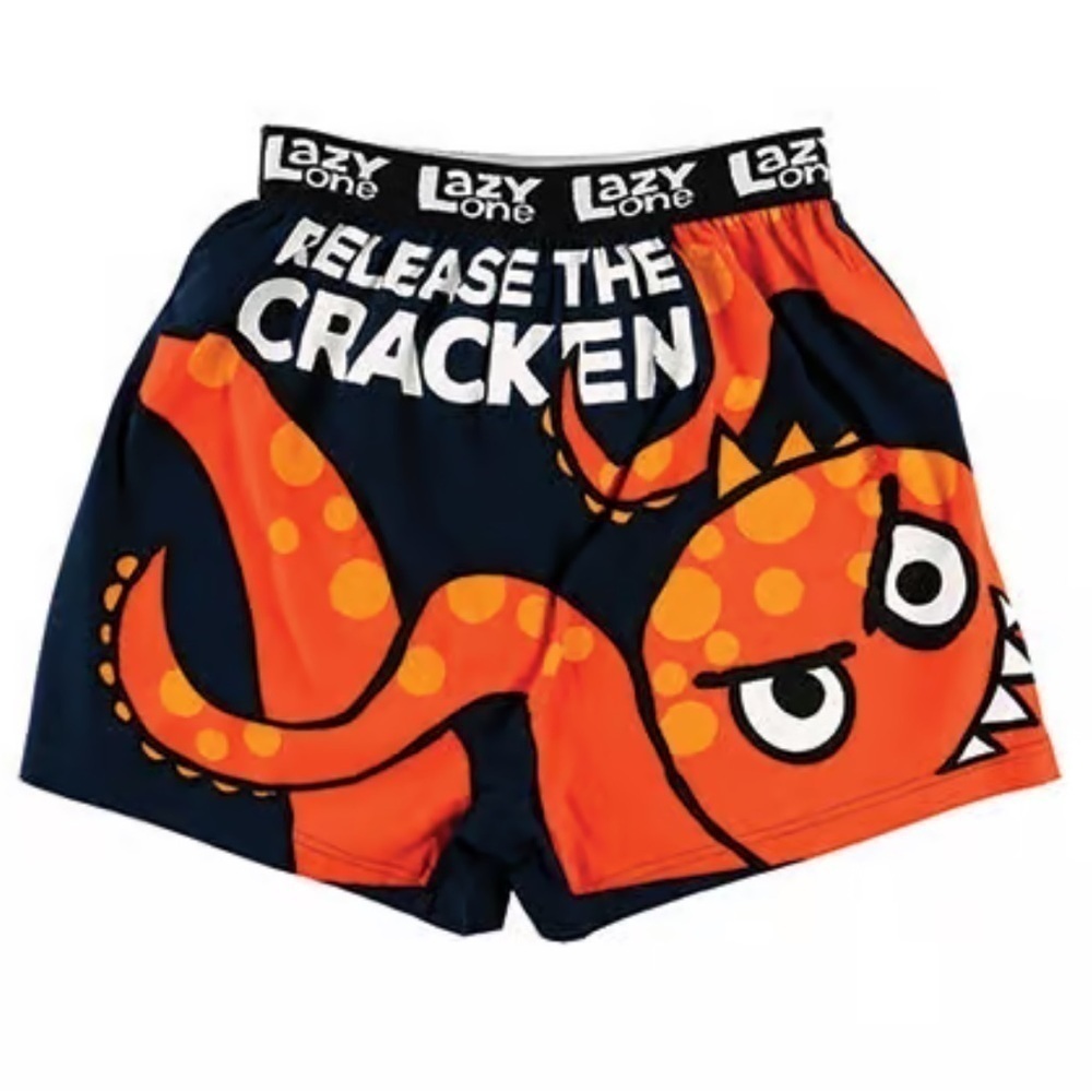 Lazy One Release The Cracken Boxer Shorts